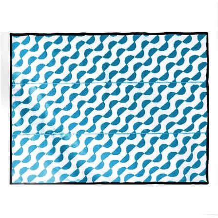 เสื่อพกพา MAT-ER TURQOUISE 150X200 ซม. สีขาว/ฟ้า