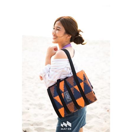 เสื่อพกพา MAT-ER TRIMOND 90X180 ซม. สีส้ม/น้ำเงิน_3