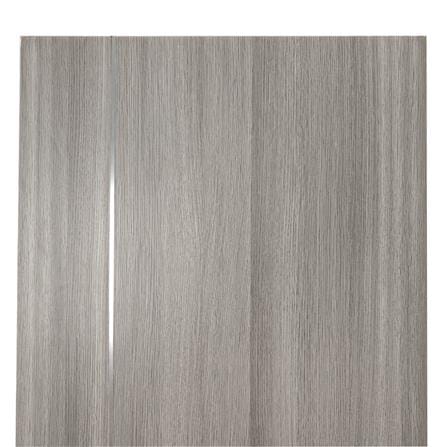 ประตูห้องน้ำ UPVC AZLE BN-01 เกล็ดล่าง 70X200 ซม. สีเทา ลายไม้ เจาะลูกบิด_3