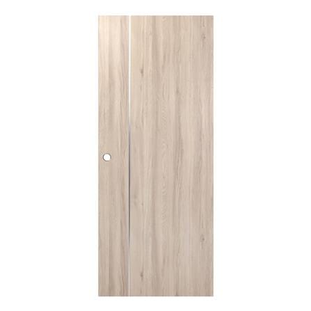 ประตูภายใน UPVC AZLE LT-09 80X200 ซม. สี SILVER GREY เจาะลูกบิด