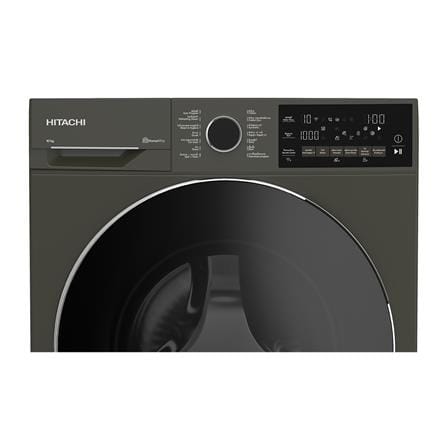 เครื่องซักผ้าฝาหน้า HITACHI BD100XFVEADM 10 กก. 1400RPM อินเวอร์เตอร์ สีเทา_3