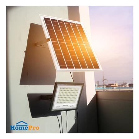 ไฟสปอตไลท์ SOLAR NAGAS BRIGHT 300 วัตต์ DAYLIGHT สีเทา_7