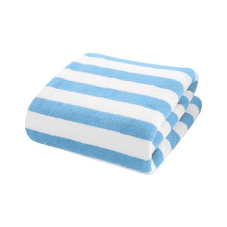 ผ้าขนหนู HANSEN 27X55 นิ้ว สี WHITE-BLUE_0