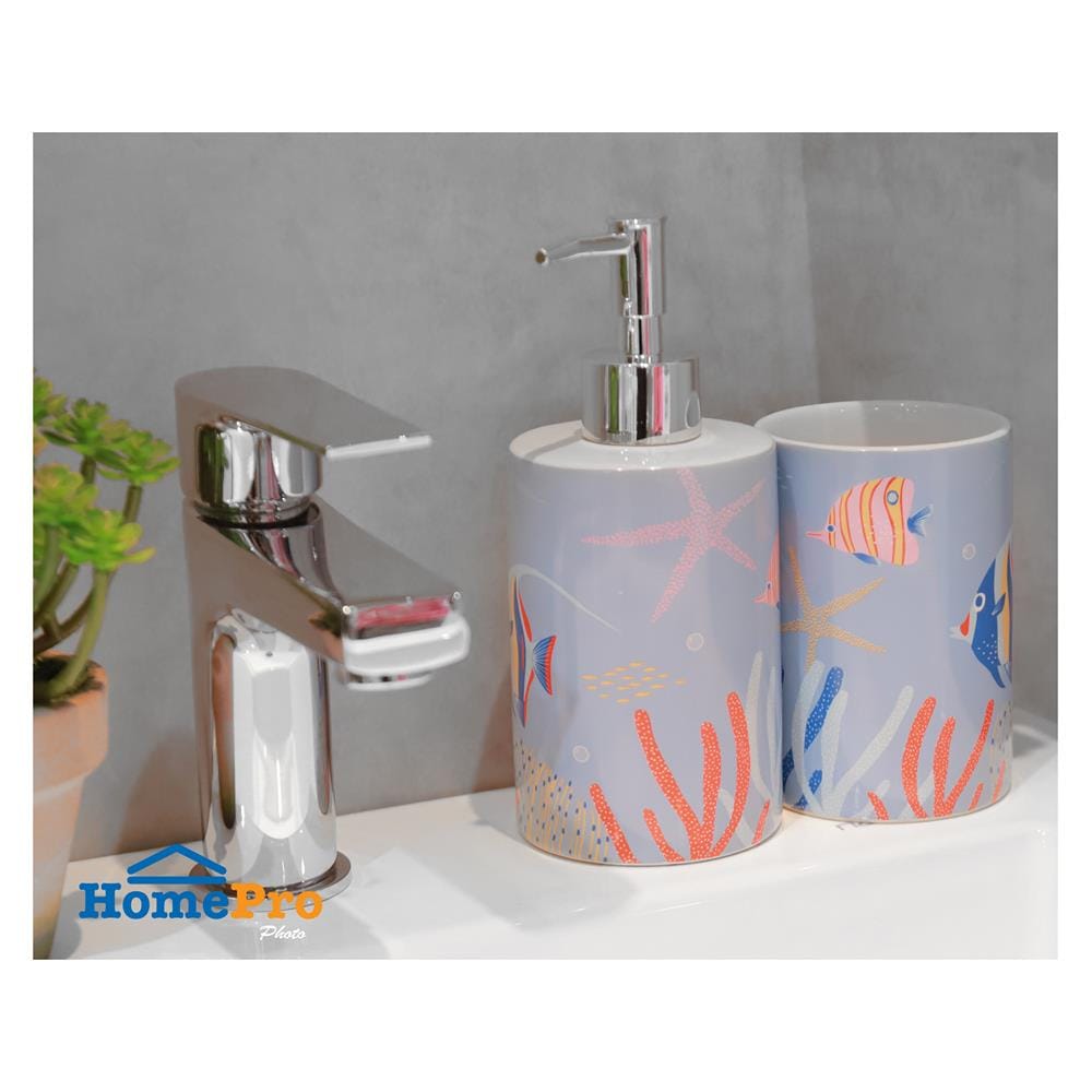 กระปุกห้องน้ำเซรามิก MOYA MCL015 AQUARIUM