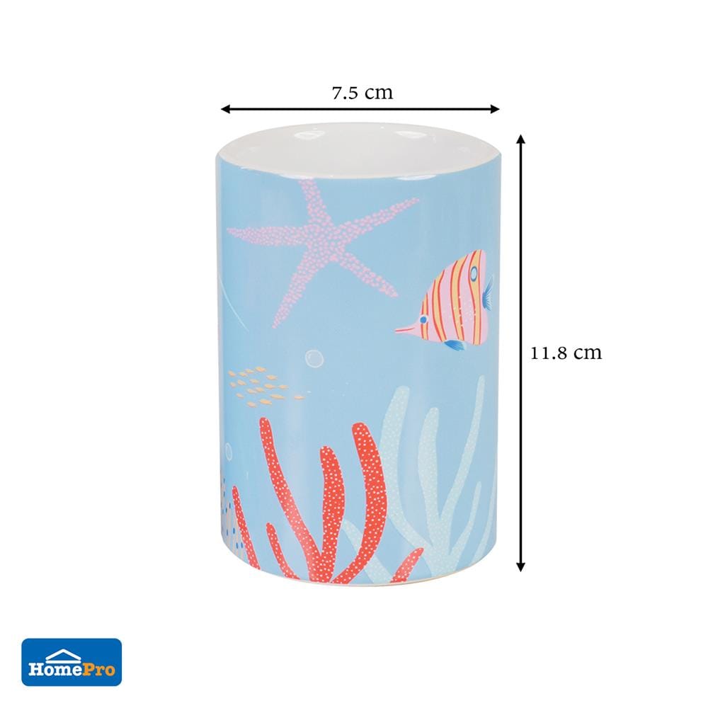 กระปุกห้องน้ำเซรามิก MOYA MCL015 AQUARIUM