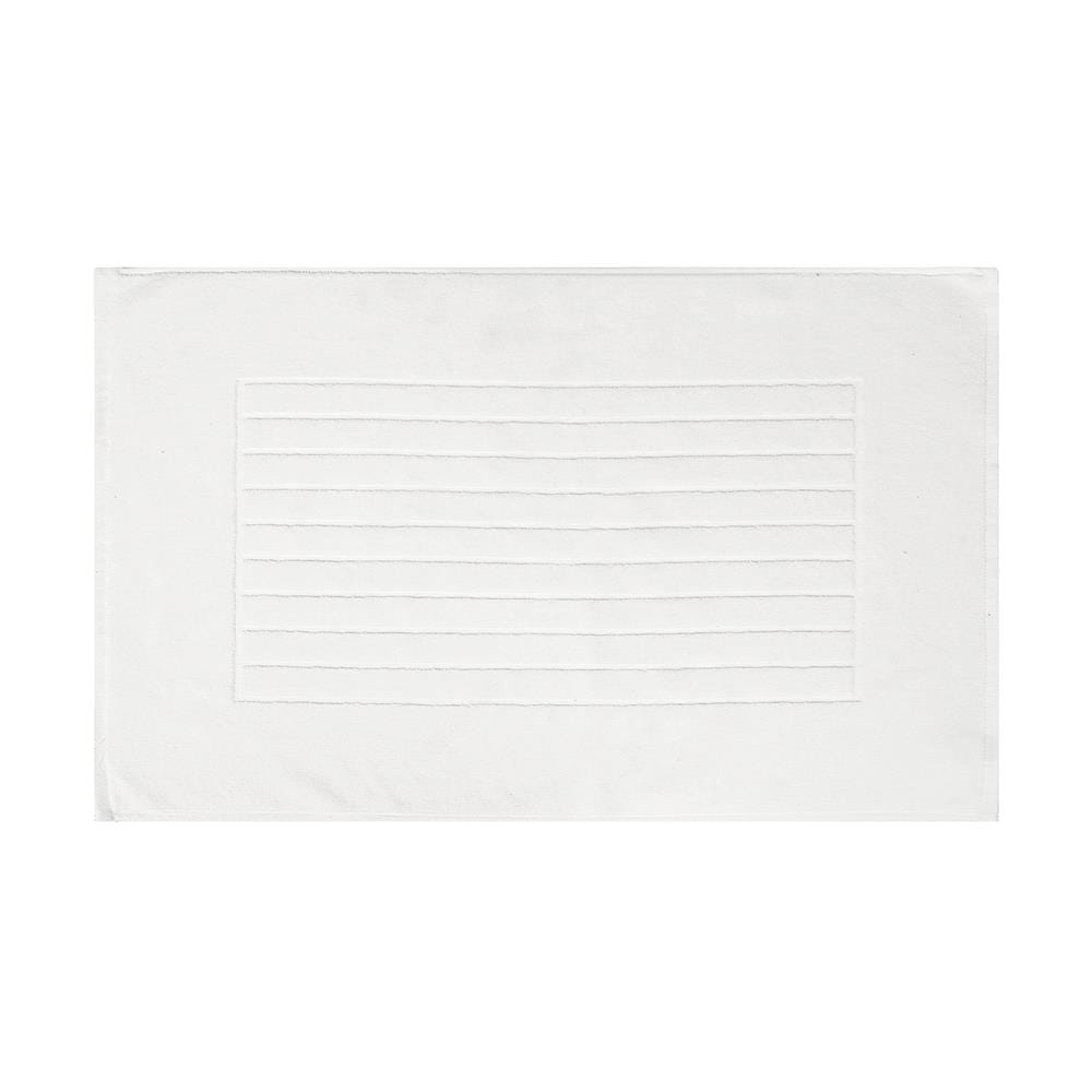 พรมขนหนู HOME LIVING STYLE IVY 17X28 นิ้ว สีขาว_0