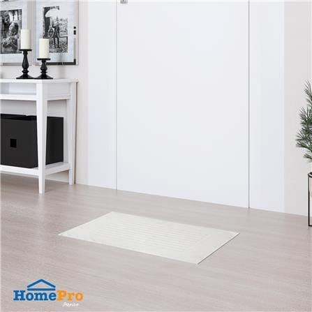 พรมขนหนู HOME LIVING STYLE IVY 17X28 นิ้ว สีขาว_5