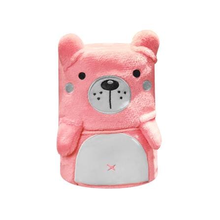 ผ้าห่ม HANSEN BEAR 32X40 นิ้ว สี PINK_0