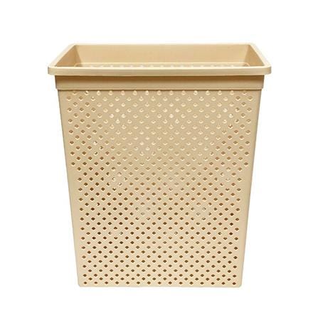 ตะกร้าผ้าเหลี่ยมสูง PLIM SAND 14760 สีส้ม_1