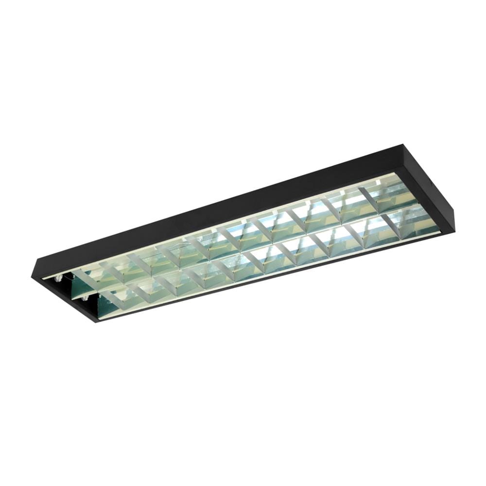โคมสำนักงานติดลอย CARINI NY2X18OF 2X120 ซม. สีดำ