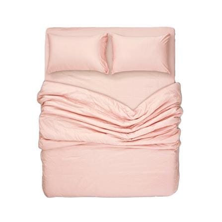 ชุดผ้าปูที่นอน 6 ฟุต 7 ชิ้น BENEATH PEONY PINK_4