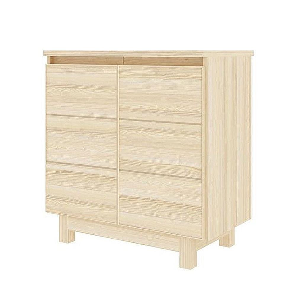 ตู้เตี้ยบานเปิด KONCEPT HAKONE 80 ซม. สีแคนยอนโอ๊ค