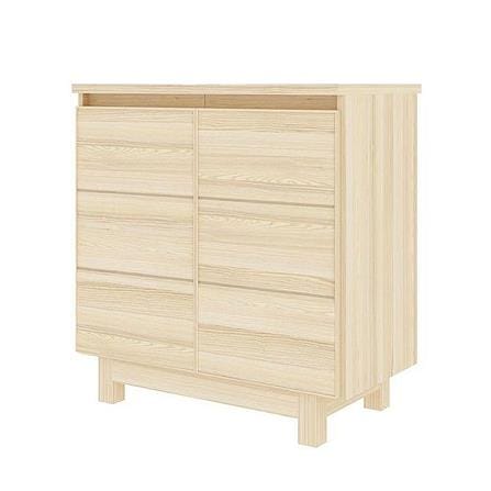 ตู้เตี้ยบานเปิด KONCEPT HAKONE 80 ซม. สีแคนยอนโอ๊ค_0