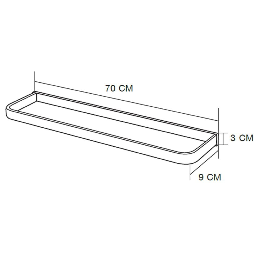 ราวแขวนผ้า MOYA NXT210 88 สเตนเลส