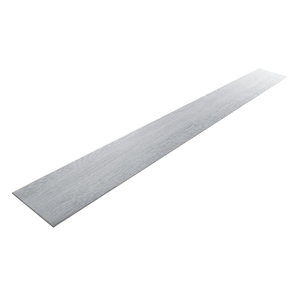 พื้นชานพักบันได SPC ตราเพชร PLUS 120x18x0.5 ซม. สีเทาสโตน (แพ็ก 12 ชิ้น)