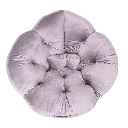 เบาะรองนั่ง HOME LIVING STYLE FLOWER 34x43 นิ้ว สีม่วง_0