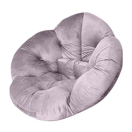 เบาะรองนั่ง HOME LIVING STYLE FLOWER 34x43 นิ้ว สีม่วง_1