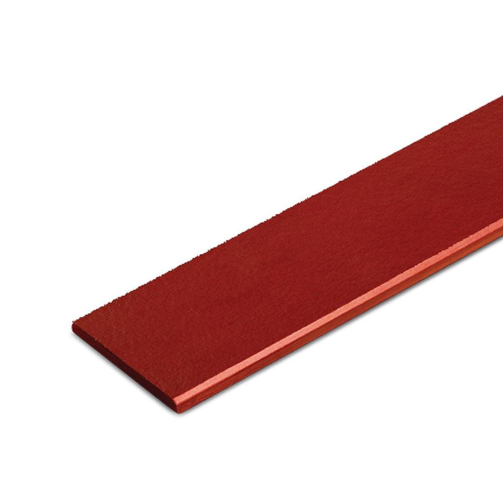 ไม้ระแนง ตราเพชร 0.8x7.5x300 ซม. สีแดงทับทิม