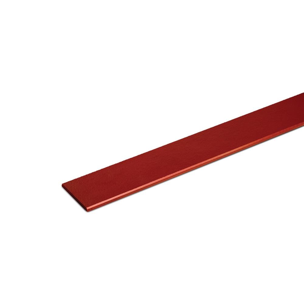 ไม้ระแนง ตราเพชร 0.8x7.5x300 ซม. สีแดงทับทิม