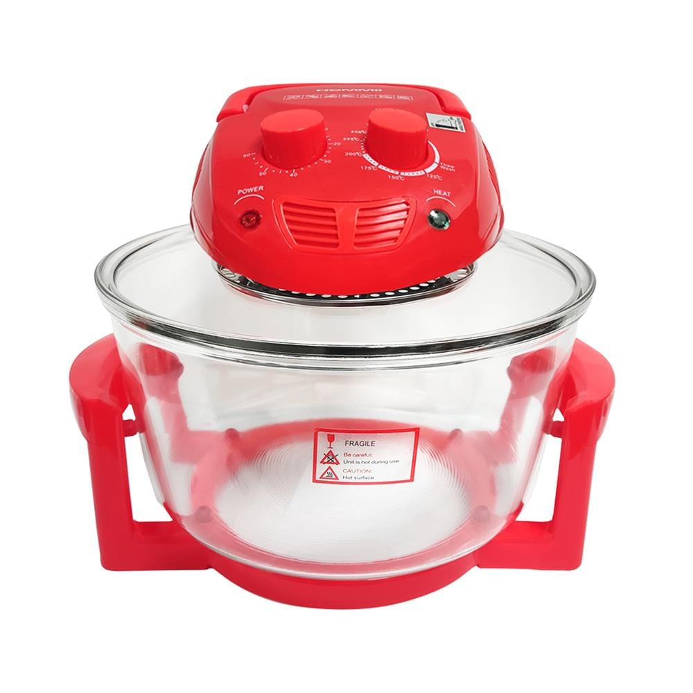 หม้ออบลมร้อน HOMMII HB-8015 12 ลิตร สีแดง
