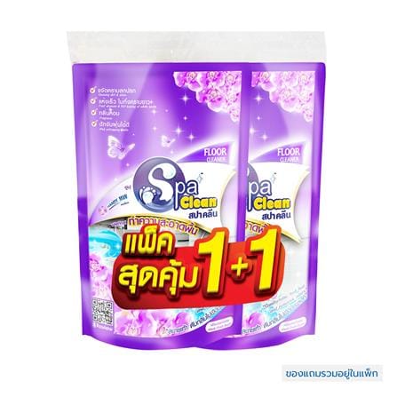 น้ำยาทำความสะอาดพื้น SPACLEAN 700 มล. VANDA FRESH แพ็ก 1 แถม 1_0