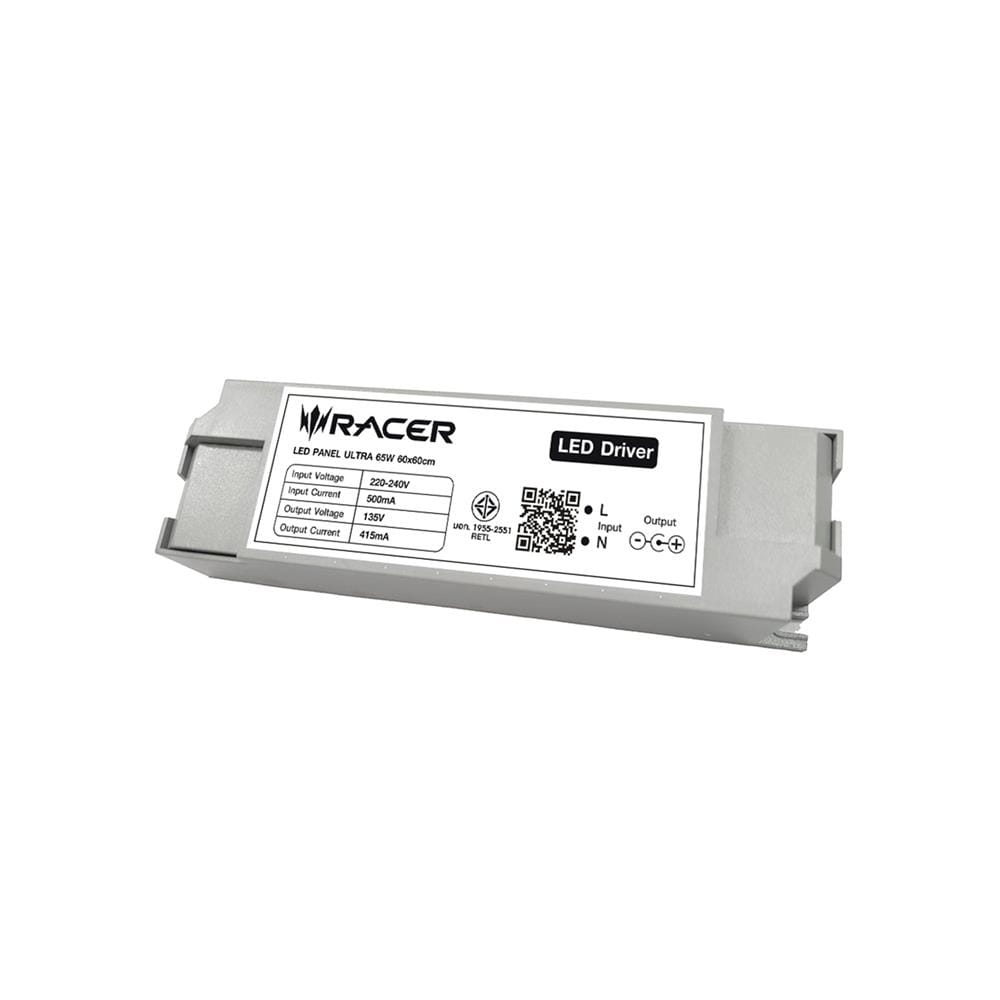 โคมฝังฝ้า LED RACER PANEL ULTRA 65 วัตต์ 60X60 ซม. DAYLIGHT