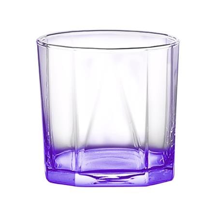 แก้วน้ำ 330ml OCEAN GLASS PYRAMID สีม่วง แพ็ก 2 ใบ_1