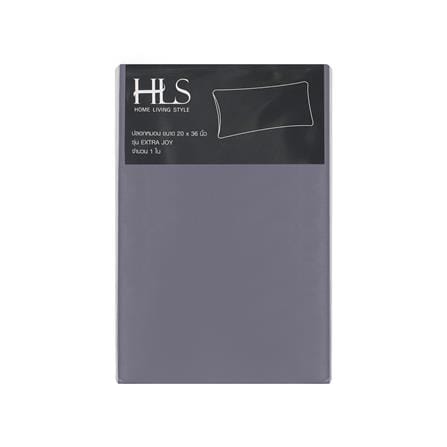 ปลอกหมอนหนุน HOME LIVING STYLE CT EXTRA JOY สี GREY_4