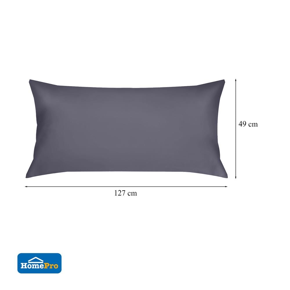 ปลอกหมอน BODY HOME LIVING STYLE CT SATEEN สีเทา