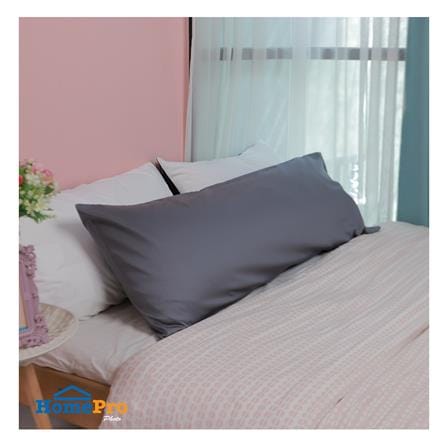 ปลอกหมอน BODY HOME LIVING STYLE CT SATEEN สีเทา_6