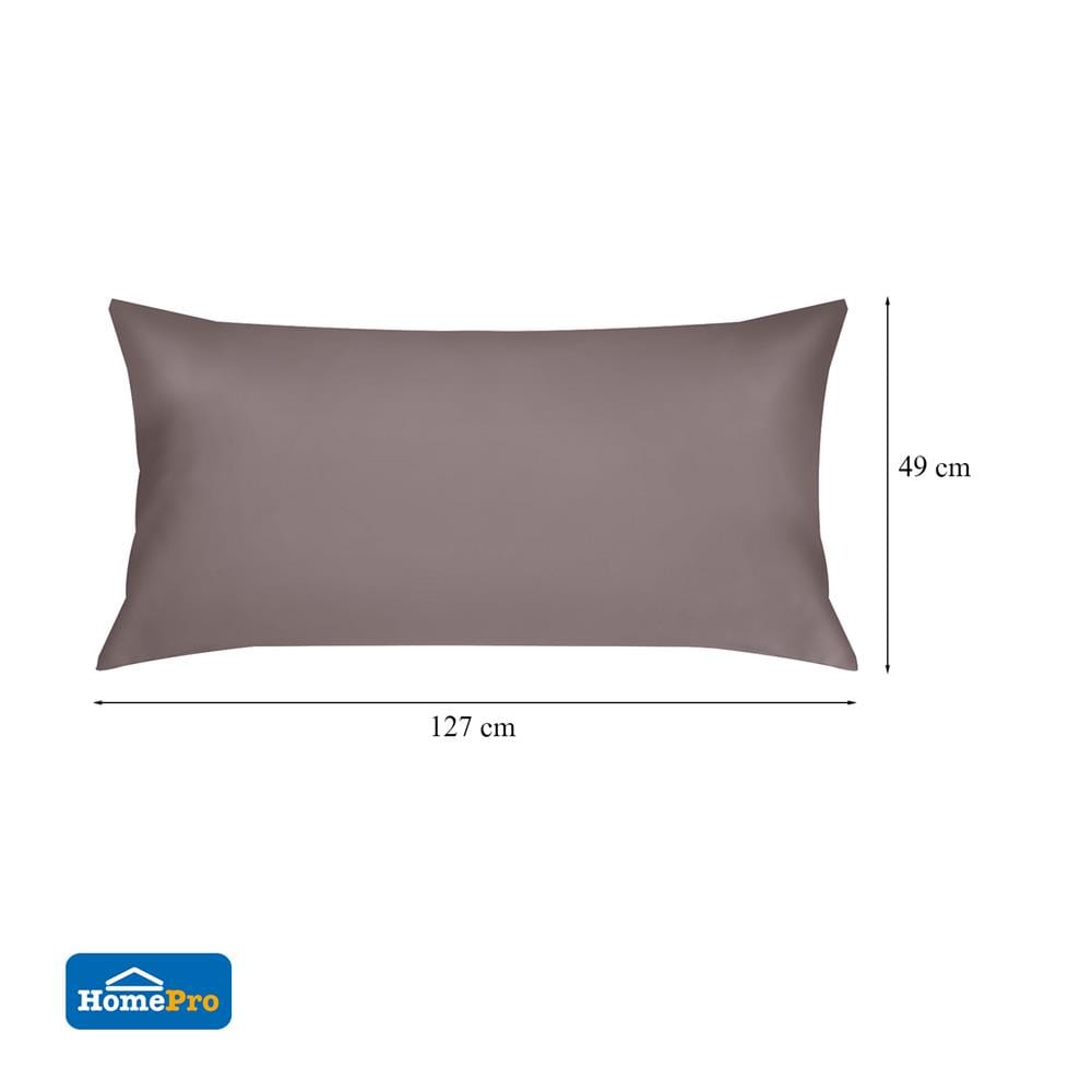 ปลอกหมอน BODY HOME LIVING STYLE CT SATEEN สีน้ำตาล