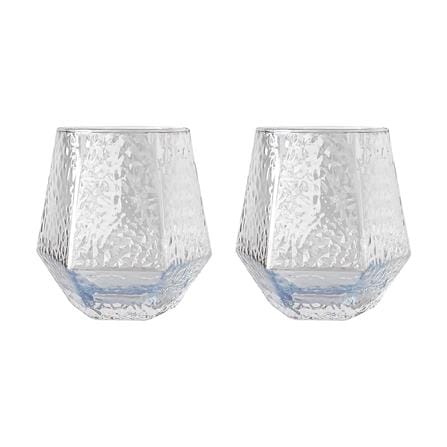 แก้วน้ำ 330ml KECH ANGLE BLUE SAND แพ็ก 2 ใบ