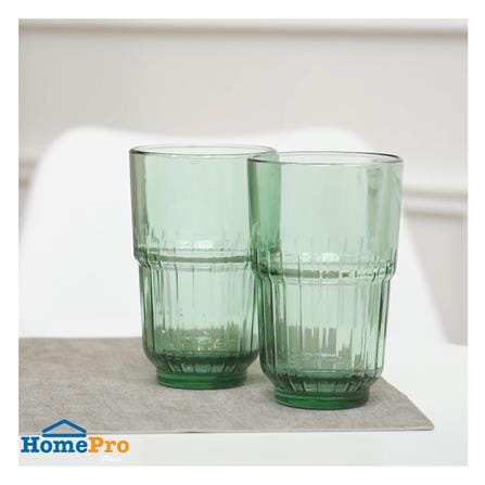 แก้วน้ำ 400ml KECH LENS GREEN แพ็ก 2 ใบ_4
