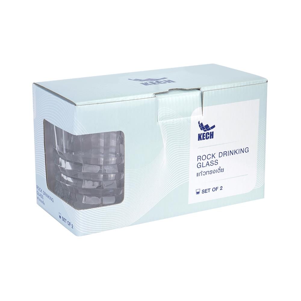 แก้วน้ำ 370ml KECH GRAND แพ็ก 2 ใบ