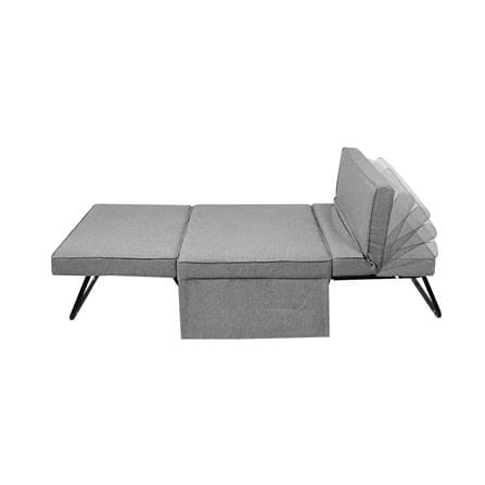 เตียงพับปรับระดับได้ HOME LIVING STYLE CLOUDY 104X199x40 ซม. สี SMOKE_7