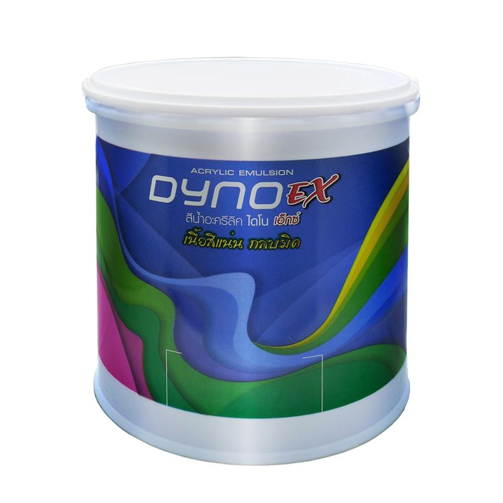 สีน้ำทาฝ้า DYNO EX C-070 สีขาว 1 แกลลอน