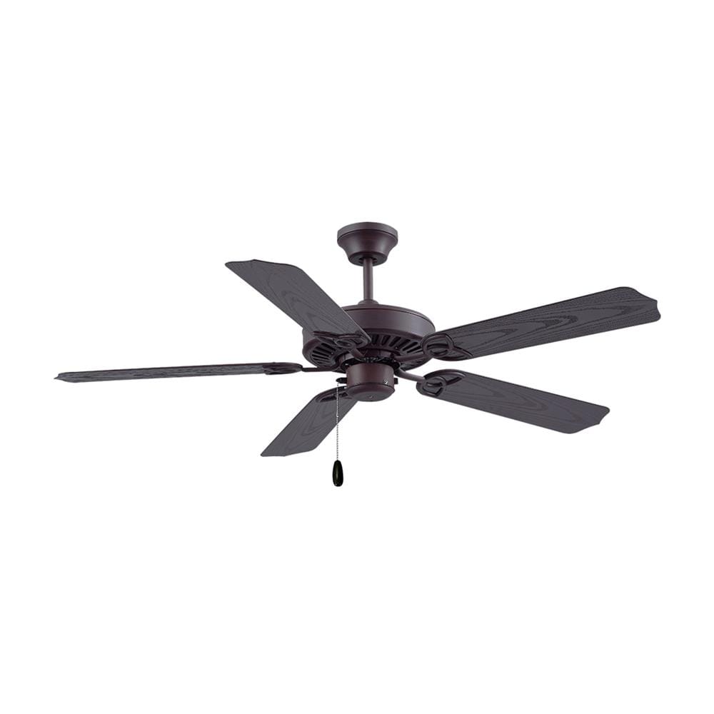 พัดลมไม่มีโคมไฟ CARINI CN21 52 นิ้ว สีน้ำตาล