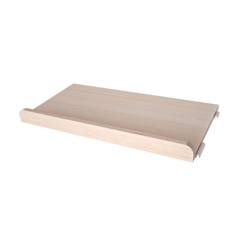 แผ่นชั้นไม้กันตกหน้า STACKO COZI 60X31.6X5 ซม. สีวอลนัท