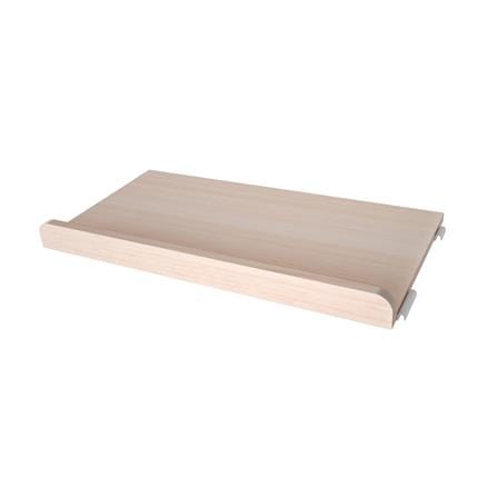 แผ่นชั้นไม้กันตกหน้า STACKO COZI 60X31.6X5 ซม. สีวอลนัท