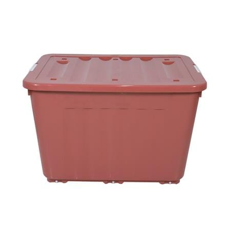 กล่องเก็บของล้อเลื่อน 160 ลิตร STACKO 79x58.8x51.5 ซม. สีน้ำตาล_2