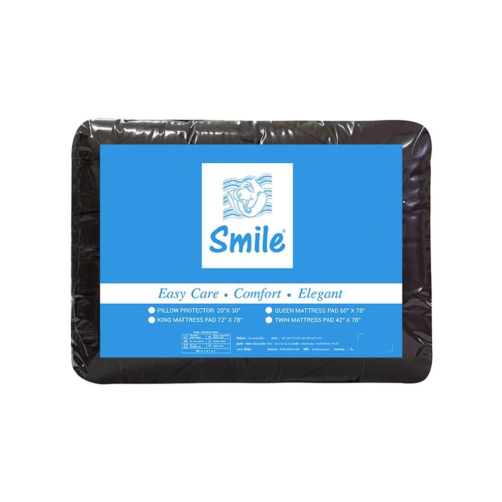 ผ้ารองกันเปื้อน QUEEN SIZE PICASSO SMILE สี BROWN