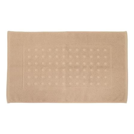 พรมขนหนู HOME LIVING STYLE POLKA 17X28 นิ้ว สีน้ำตาล_1