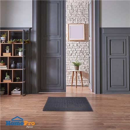 พรมขนหนู HOME LIVING STYLE POLKA 17X28 นิ้ว สีน้ำเงิน_5