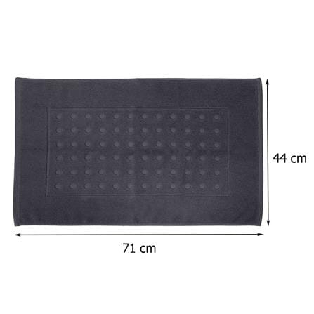 พรมขนหนู HOME LIVING STYLE POLKA 17X28 นิ้ว สีน้ำเงิน_7