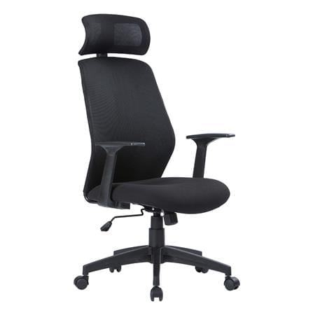เก้าอี้สำนักงาน SURE FEODOR PL-1781 สีดำ_1