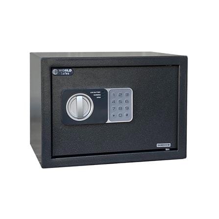 ตู้นิรภัย ELECTRONIC WORLDSAFES 25SAQ สีดำ_1