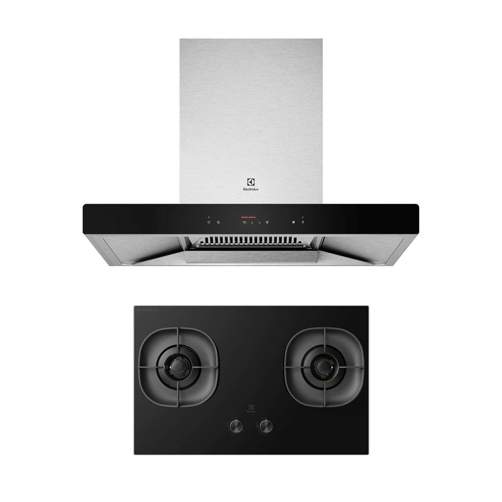 เตาฝัง+เครื่องดูดควัน ELECTROLUX EHG8260GE ECC9310S