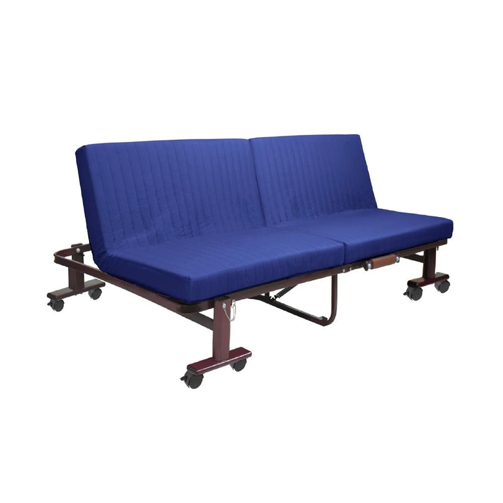 เตียงพับพร้อม TOPPER THAIBULL OLT504-240-90 สีน้ำเงิน