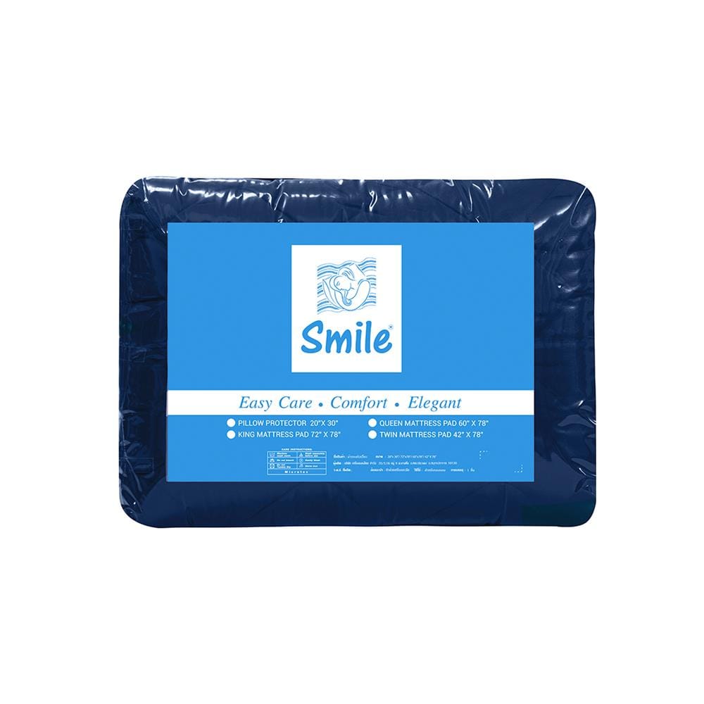 ผ้ารองกันเปื้อน TWIN SIZE PICASSO SMILE FIT สี NAVY