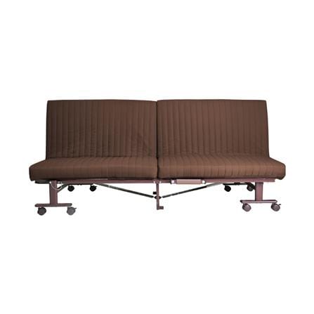 เตียงพับพร้อม TOPPER THAIBULL 3 IN 1 OLT504-240-90 สีน้ำตาล_3